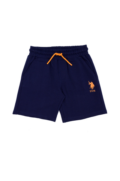U.S. Polo Assn. Children's Navy Blue Knitted Shorts 50263428-Vr033
