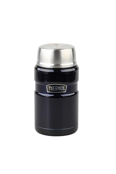 Thermos Stainless King 0.71L Food Thermos - M.Blue Sk3021-Mbtrak Navy Blue
