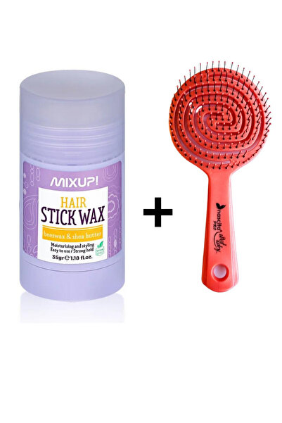 Mixup Sulphur Mixup Hair Stick Wax 35 gr 3D Flexi Kontrol Açma Tarama Saç Fır...