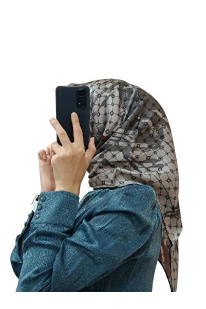 Aker İpek Saten Krep Eşarp 8941701