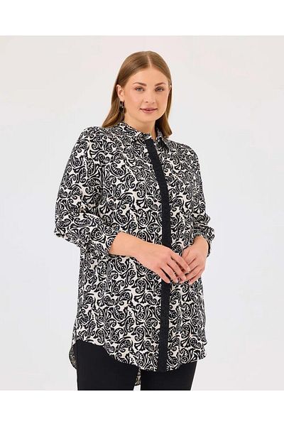 Gala-Xi Stylish Tunic -242214001 Black