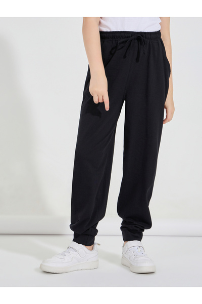 Styli Bağcıklı Konik Paçalı Jogger Pantolon