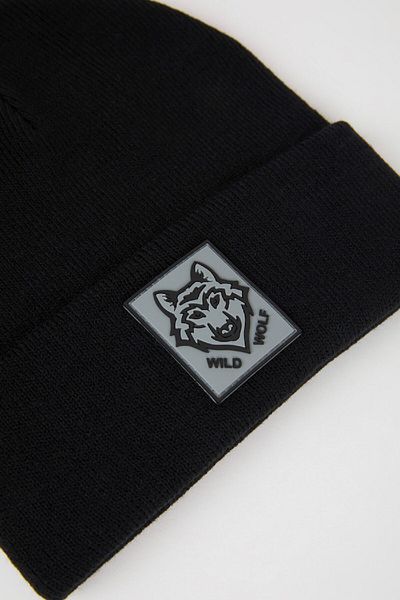 DeFacto Men's Beret with Silicone Label - R7045Az24Wn