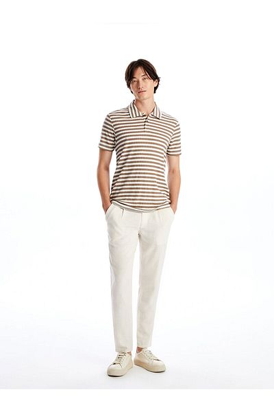 LC Waikiki Ανδρικό παντελόνι LCW Standard Fit Line Blended