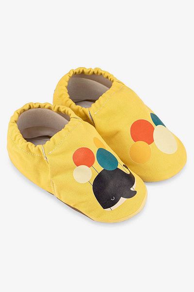 HOPFRÖG Mobi Kid Hyper - Κίτρινες Barefoot Έξυπνες Παπούτσια Παραλίας
