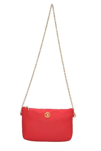 U.S. Polo Assn. Red Women's Messenger Bag Us8845