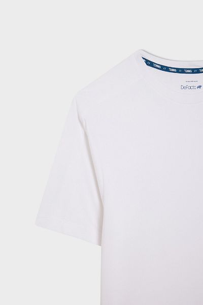 DeFacto Sportsman Side Print - Μπλουζάκι με κοντό μανίκι με λαιμόκοψη D1947ax24au