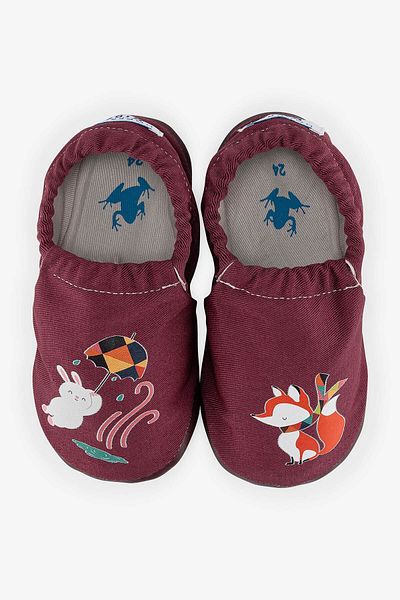 HOPFRÖG Jack Rabbit Hyper Plum - Botine inteligente pentru picioarele goale