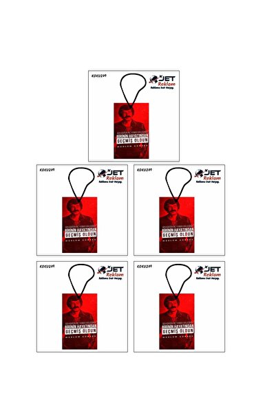 Jethızında 5'li Set Müslüm Gürses Özel Tasarımlı Dekoratif Oto Araç Kokusu