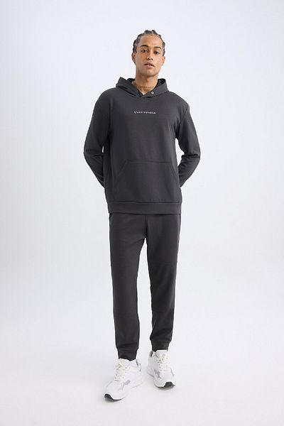 DeFacto Skuba Diving Fabric - Fit Jogger Sweatpants, Lace Up Waist Elastic Leg