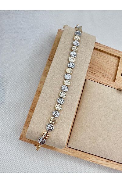 Jerie Special Series Jerie Bracelet - Square Forged Plate