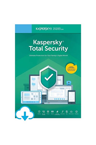 KASPERSKY Total Securıty 1 Kullanıcı 1yıl
