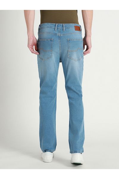 Dennis Lingo By Styli Mid Rise Straight Fit Stretchable Jeans