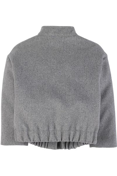 İdilbaby&Mamino Girl's Gray Coat