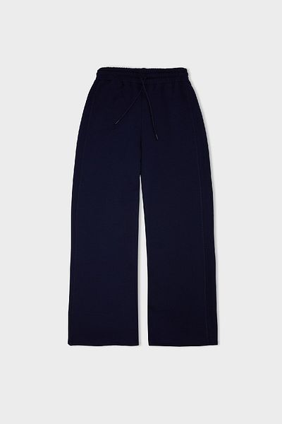 DeFacto Standard Fit Thick Jogger Sweatpants Basic ίσια ελαστική μέση με φαρδύ πόδι μακρύ μήκος D6274ax24au