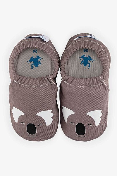 HOPFRÖG Kuala Hyper - Warm Grey Barefoot Smart Booties