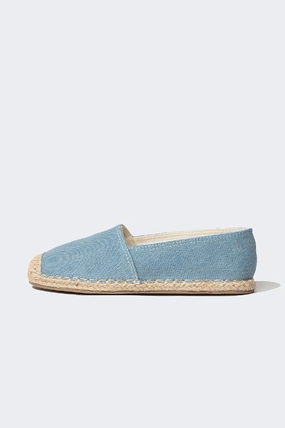 DeFacto Thick Sole Girl's Jean Espadrille - B8301A8Ns