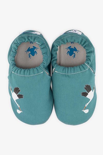 HOPFRÖG Mr.laklak Hyper Petrol - Botine inteligente albastre Barefoot