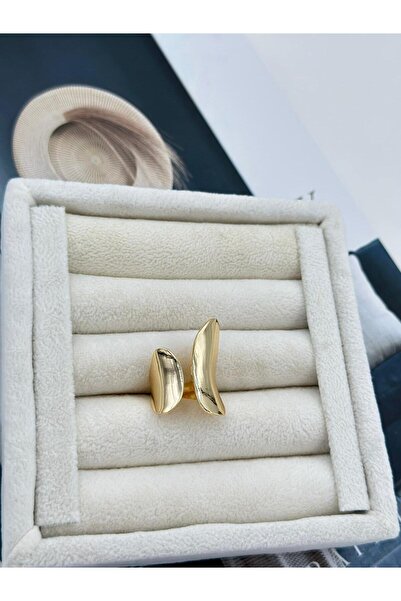 Jerie سلسلة خاصة من الذهب والفضة لوحة مسطحة مظهر مزدوج حلقة قابلة للتعديل