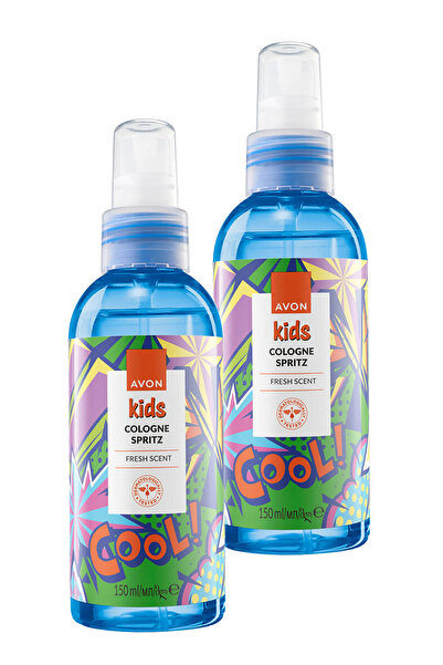 AVON Kids Cool Çocuklar İçin Meyve Kokulu Parfüm Sprey 150 Ml. İkili Set