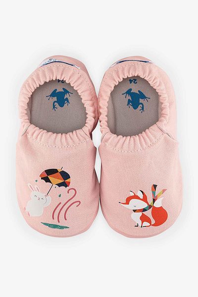 HOPFRÖG Jack Rabbit Hyper Pink Dusty Smart Barefoot Booties