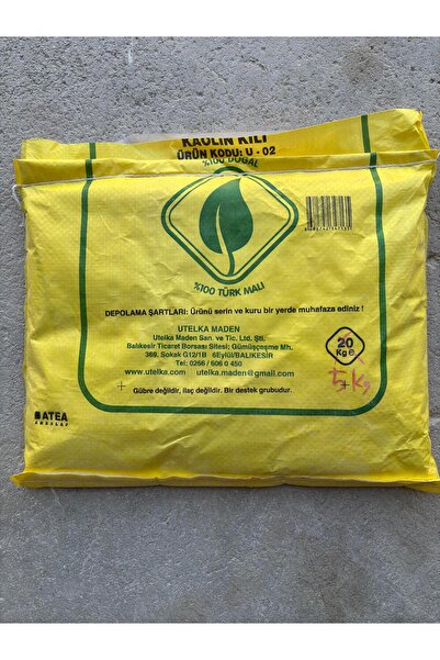 Utelka Kaolin Kili 5 Kg. - Ücretsiz Kargo.