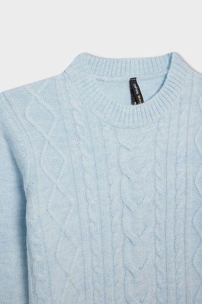 DeFacto Pulover din tricot împletit cu păr cu croială obișnuită D4981ax24au