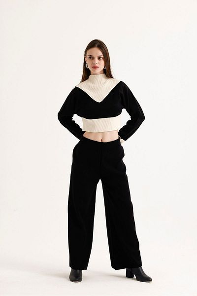 DEMİRBY Knitwear Crop Set