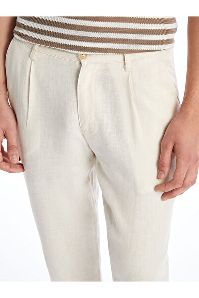 LC Waikiki LCW Standard Fit Linen Blended Men's Trousers