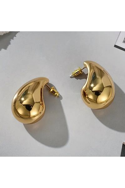 Ayzen Large Water Drop Earrings