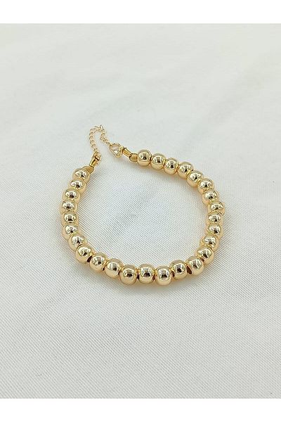 Jerie Gold and Silver Midi Anklet with Heel Detail