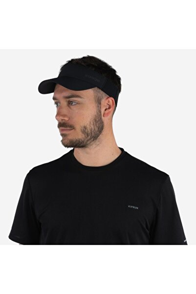 Decathlon حاجب للجري للبالغين من كيبرون - أسود - Kiprun v2