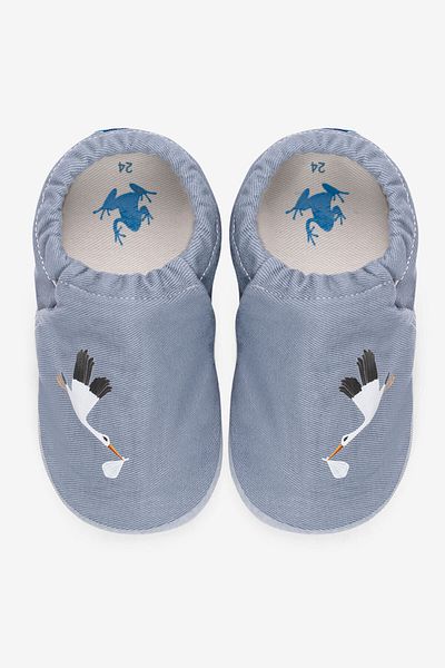 HOPFRÖG Cizme albastre cu pulbere inteligentă Barefoot - Mr. Laklak Hyper