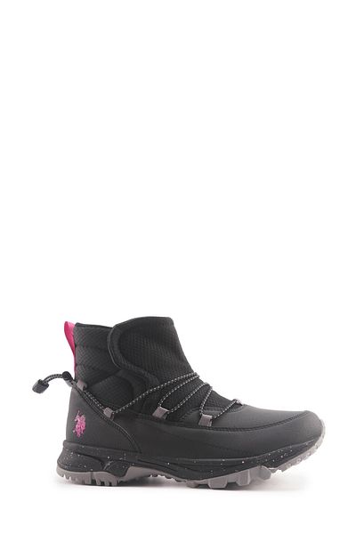 U.S. Polo Assn. SOFIA 4PR Μαύρα γυναικεία μποτάκια εξωτερικού χώρου