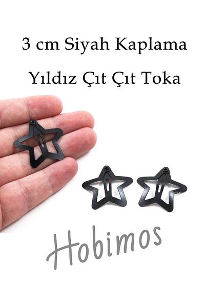Hobimos 1000 Τεμάχια 3 cm Star Studs - Εγχώριας Παραγωγής, 1η Επικάλυψη κατηγορίας, χωρίς μαύρωμα