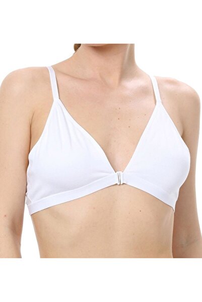 by İGP Cotton Modal Front Opening Capless Combed Cotton Sports Bra