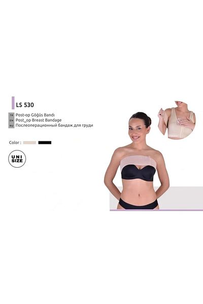 ORTHOSUN Post-op Liposuction Breast Enlargement Compression Breast Implant Band Comfortable and Fast Recovery