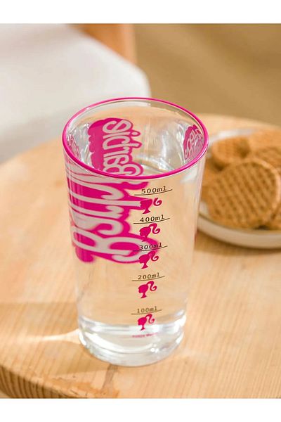 LC Waikiki Barbie Printed Glass Cup 570 Mll City