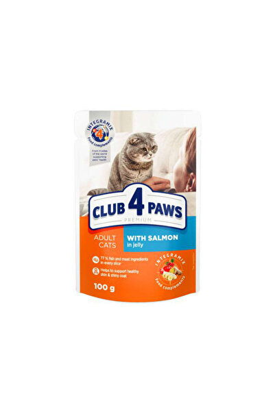 Club4Paws SOMONLU PREMIUM POUCH KEDI MAMASI 100 GR X 6 ADET 403118