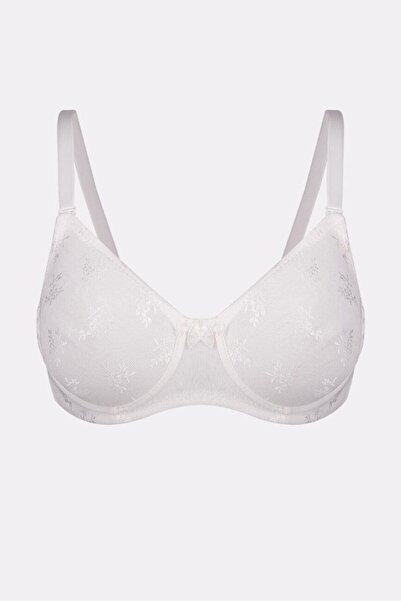 AYYILDIZ 3658 Ecru Capless Bra