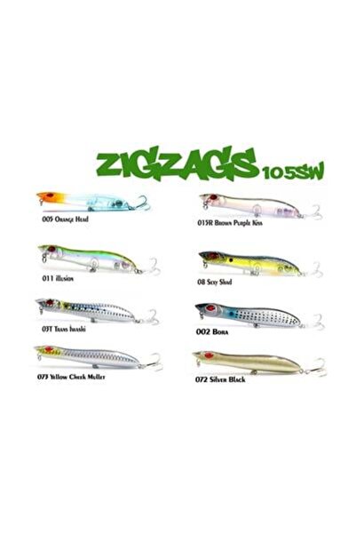 Fujin Zigzags 105sw 10gr Maket Balık