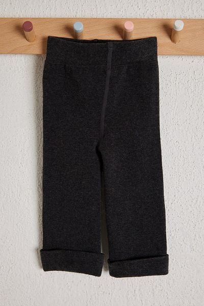 Katia&Bony Pantaloni Leggings Copii Bumbac NEGRI