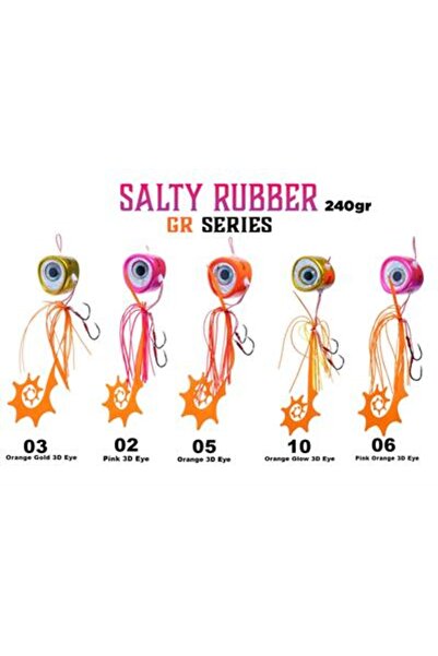 Fujin Salty Rubber 240gr GR Serisi Tai Rubber Set