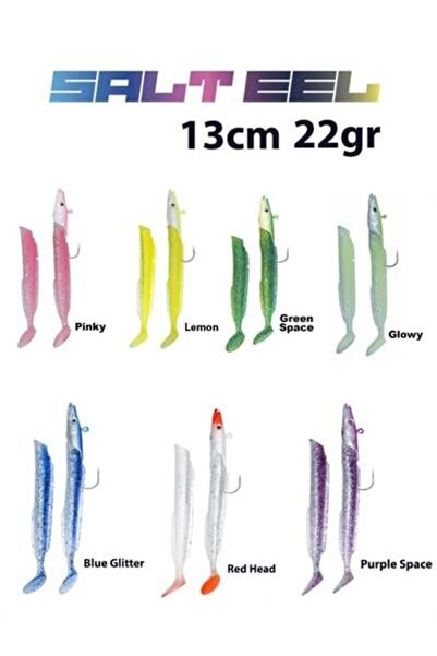 Fujin Salt Eel 13cm 22gr x2 Silikon Yem