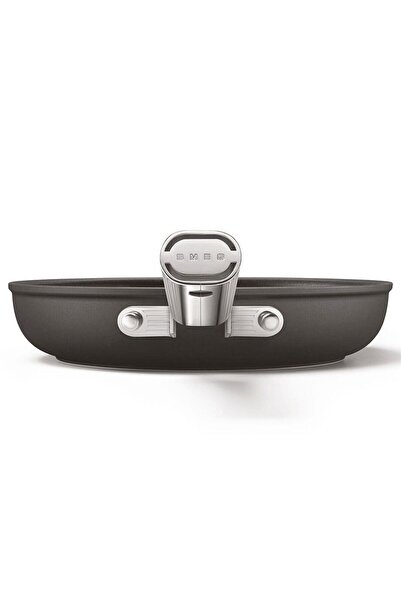 SMEG Cookware 50's Style Black Pan 30 Cm