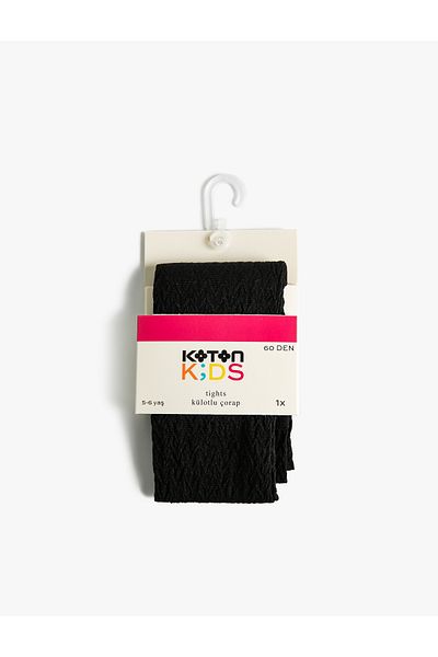 Koton Geometric Patterned Pantyhose 60 Density