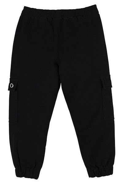İdilbaby&Mamino Idilbaby&Mamino Unisex Black Chain Detailed Trousers