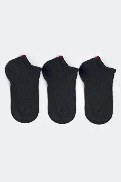 Katia&Bony Trkačke 3-dijelne dečije čarape Osnovni crne/crne/crne