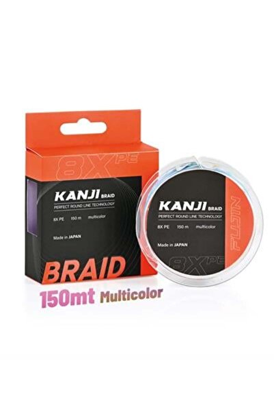 Fujin Kanji 8X 150Mt Multi Color Pe Line 0.128mm