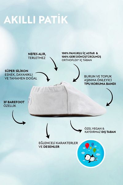 HOPFRÖG Botine Hyper Eco Violet Barefoot - Pânză reciclată